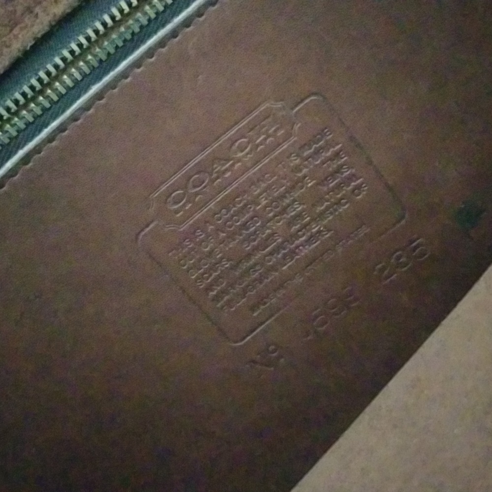 RARE Coach Ranch Bag 1990s RESTORED - Picture 6 of 8